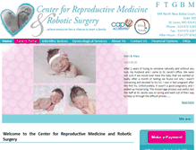 Tablet Screenshot of gofertility.com